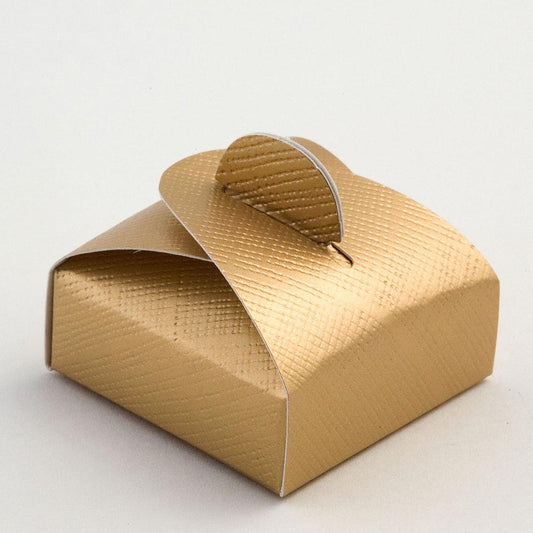 Mini Astuccio Box - Gold Silk