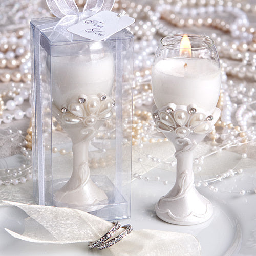 Toast-Worthy Champagne Flute Candle Favours (Clearance)