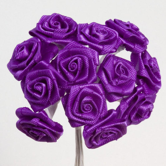 Ribbon Rose - Purple