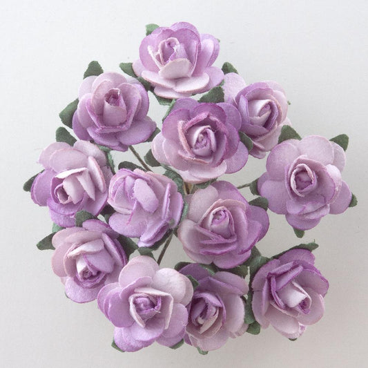 Paper Tea Rose  - Lilac