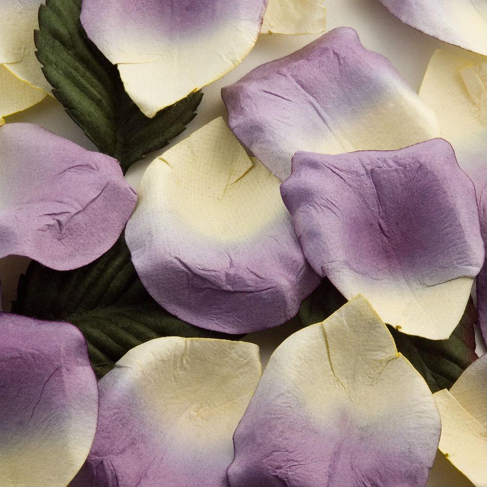 Paper Rose Petals - Lilac
