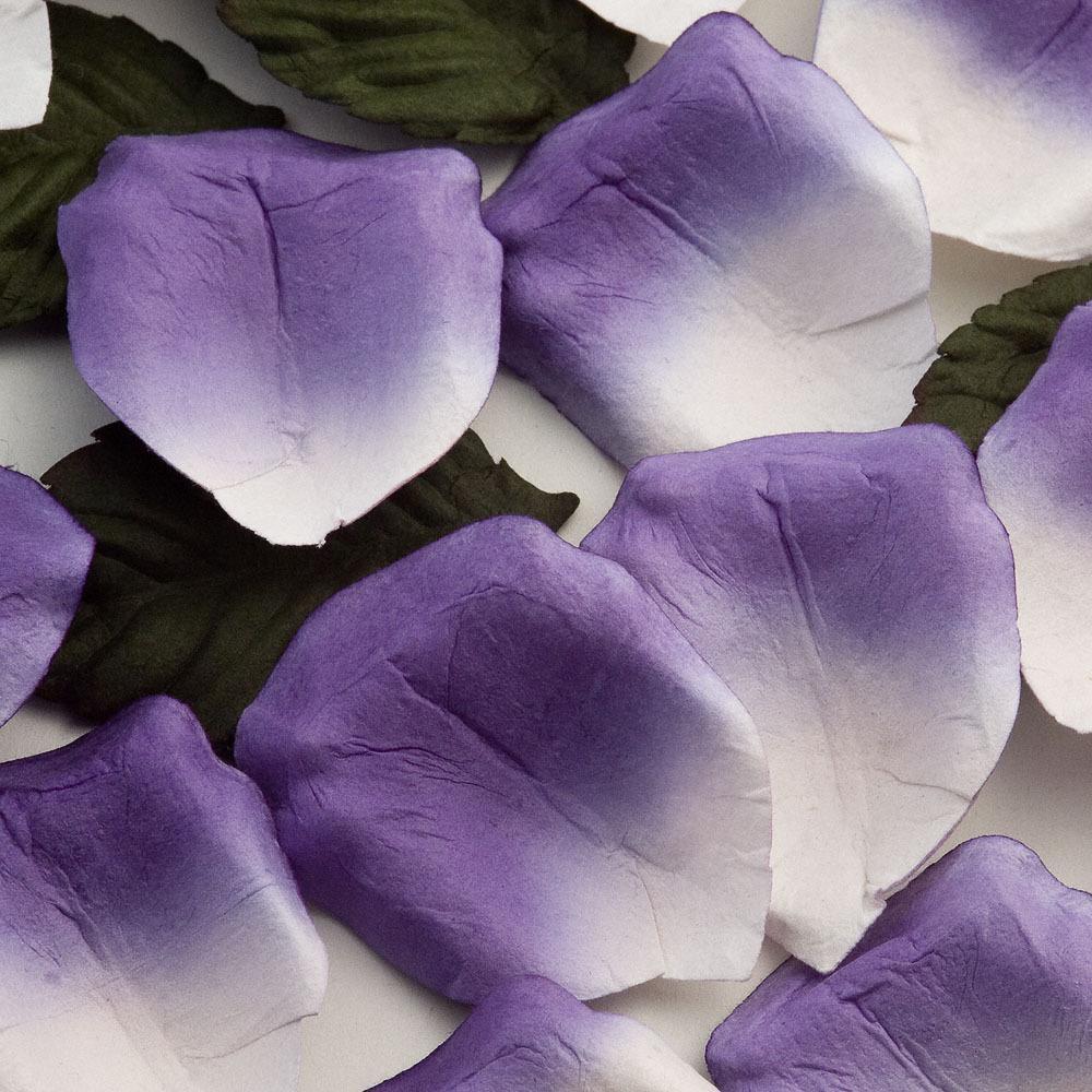 Paper Rose Petals - Purple