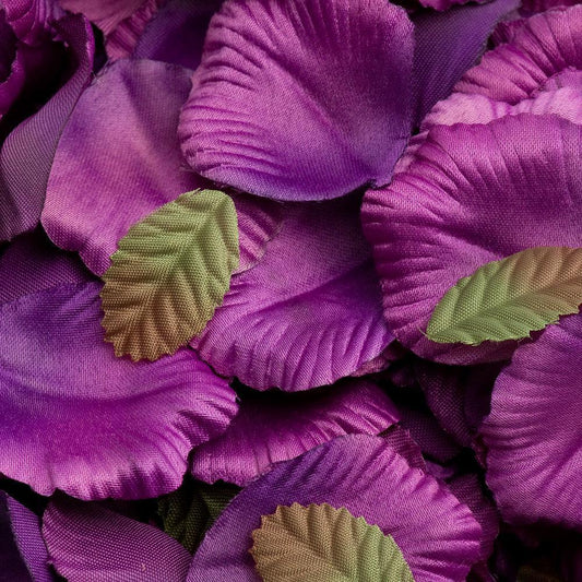 Satin Rose Petals - Purple