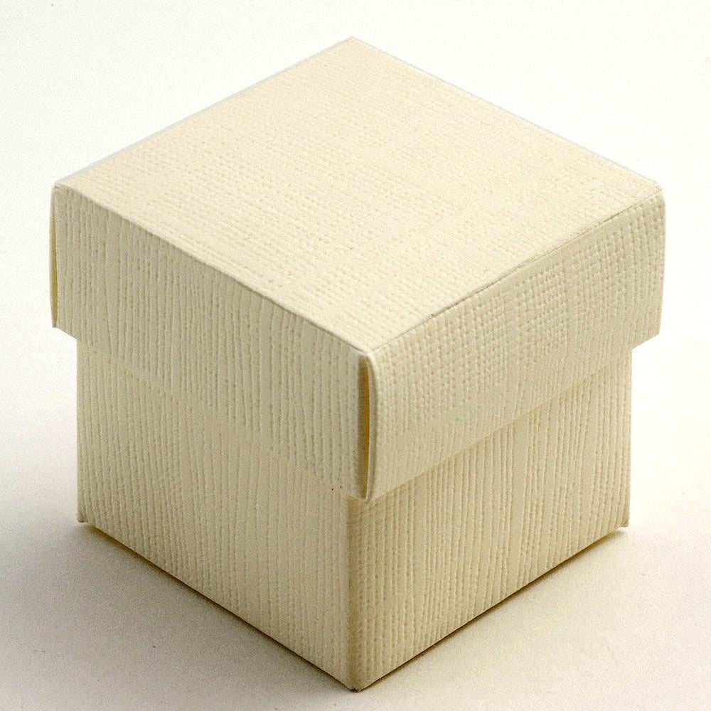 Square Box - Ivory Silk