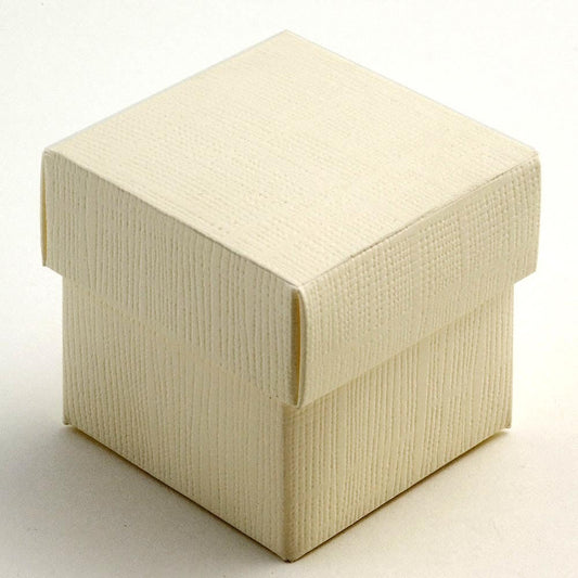 Square Box - Ivory Silk