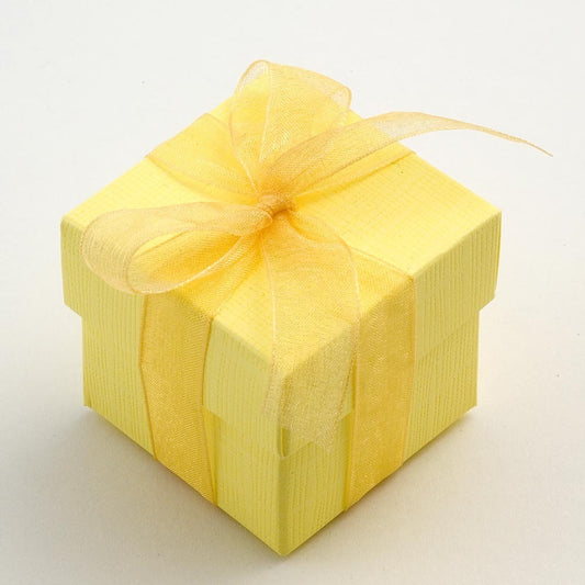 Square Box - Lemon Silk (Clearance)