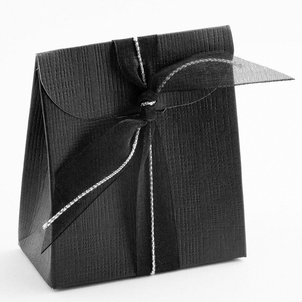 Sacchetto Box - Black Silk