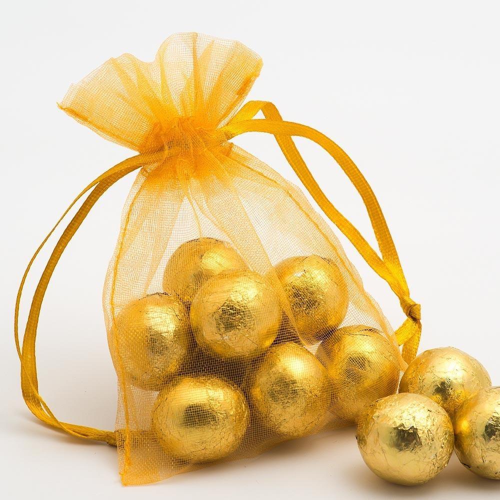 Organza Pouch - Gold