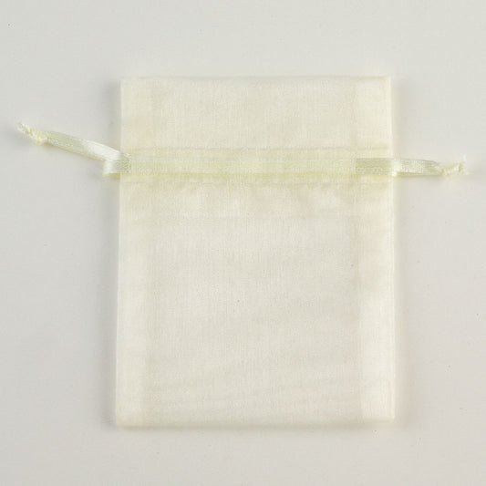 Organza Pouch - Ivory (Clearance)