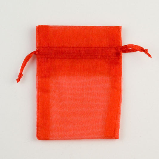 Organza Pouch - Red (Clearance)