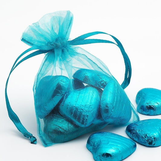 Organza Pouch - Turquoise