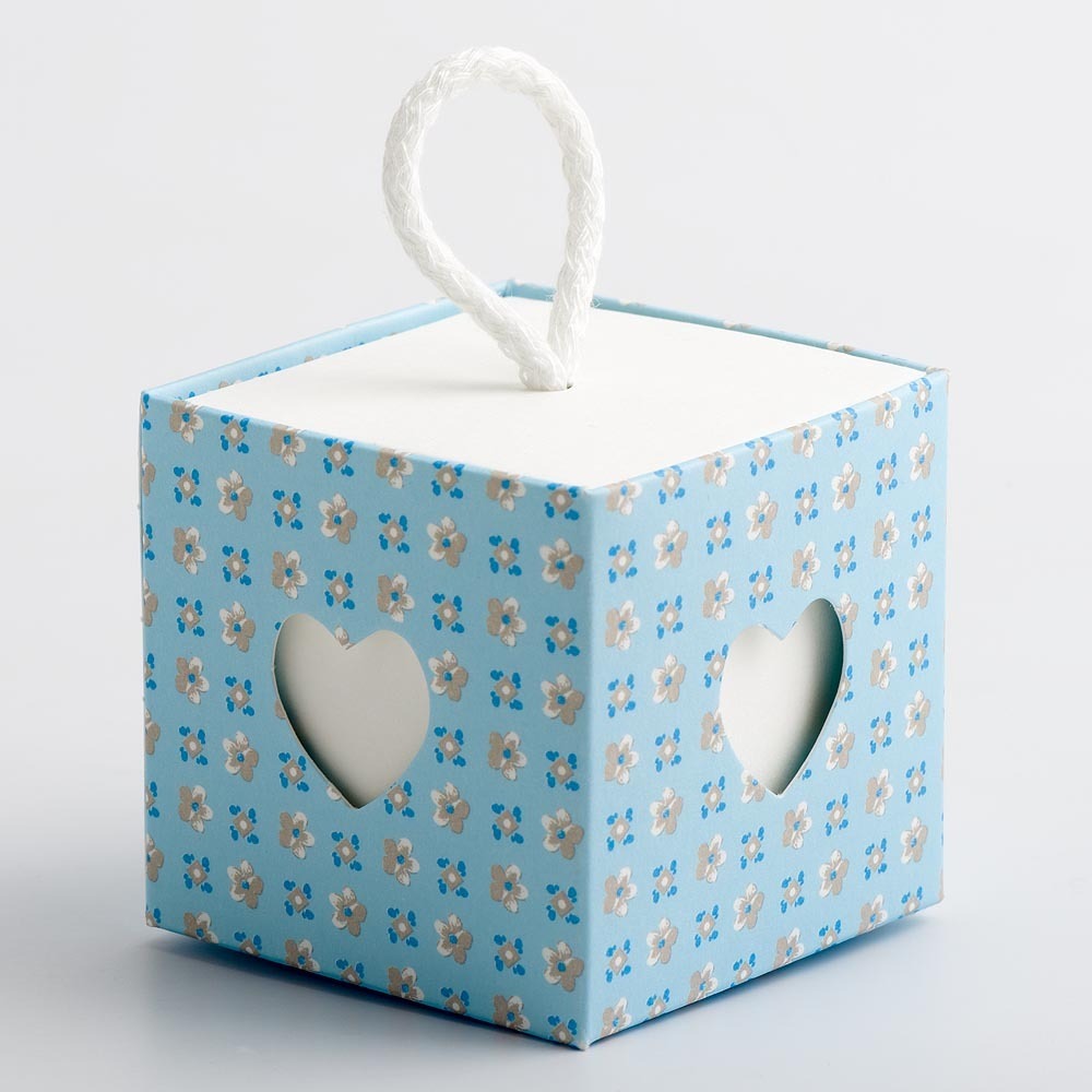 Cube Box - Bloom Blue