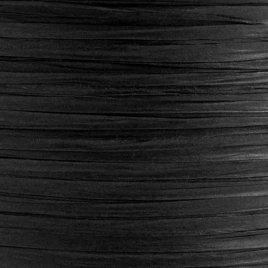 Paper Raffia Ribbon - Black