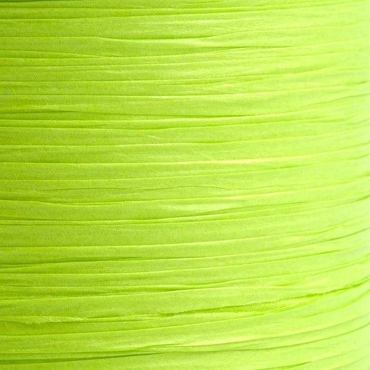 Paper Raffia Ribbon - Apple Green