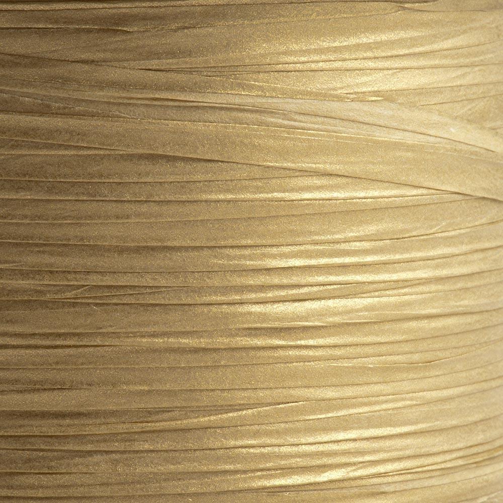 Paper Raffia Ribbon - Gold