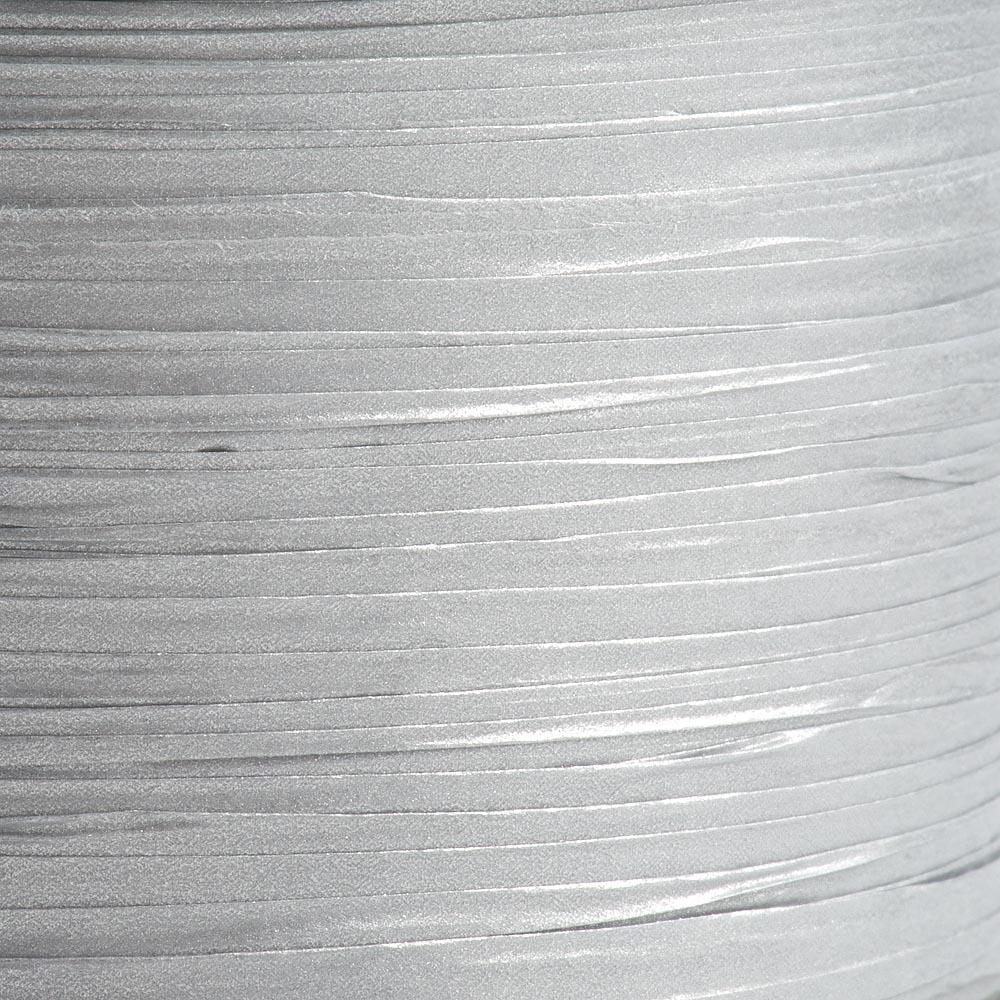 Paper Raffia Ribbon - Silver