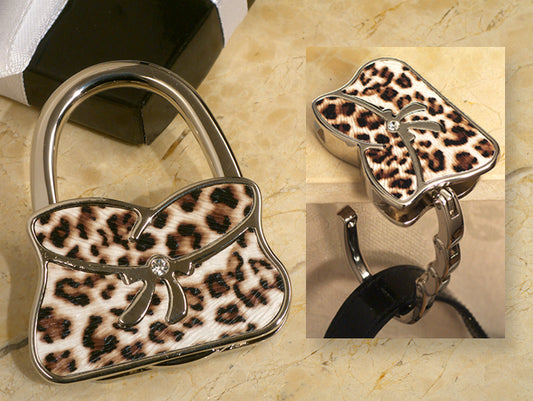 Stylish Handbag Holder - Leopard Design (Clearance)