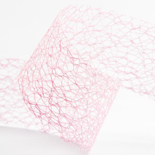 Deco Web Ribbon – Pale Pink