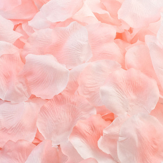 Silk Rose Petals - Pastel Pink (Clearance)
