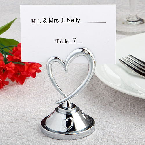 Heart Themed Place Card Holders (Clearance)