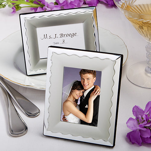 Two-Tone Place Card/Photo Frame (Clearance)