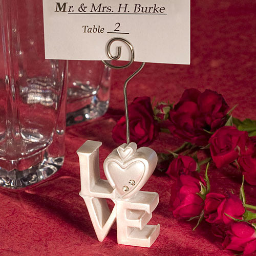 LOVE Design Place Card Holders (Clearance)