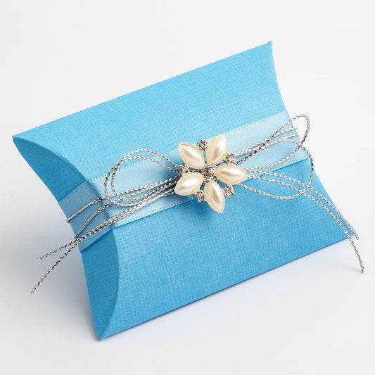 Bustina Box - Blue Silk