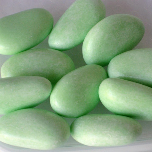 Quality Sugared Almonds - Green