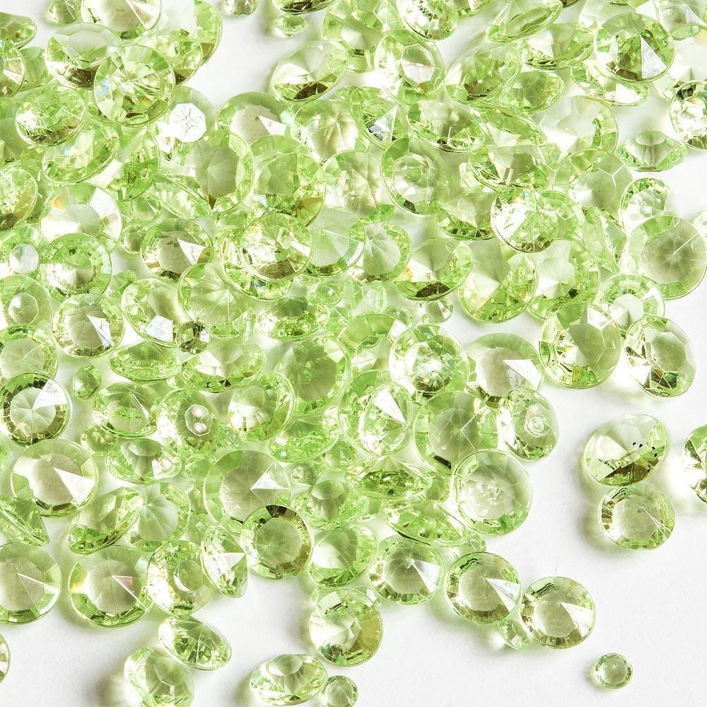 Crystal Diamond Scatters - Green