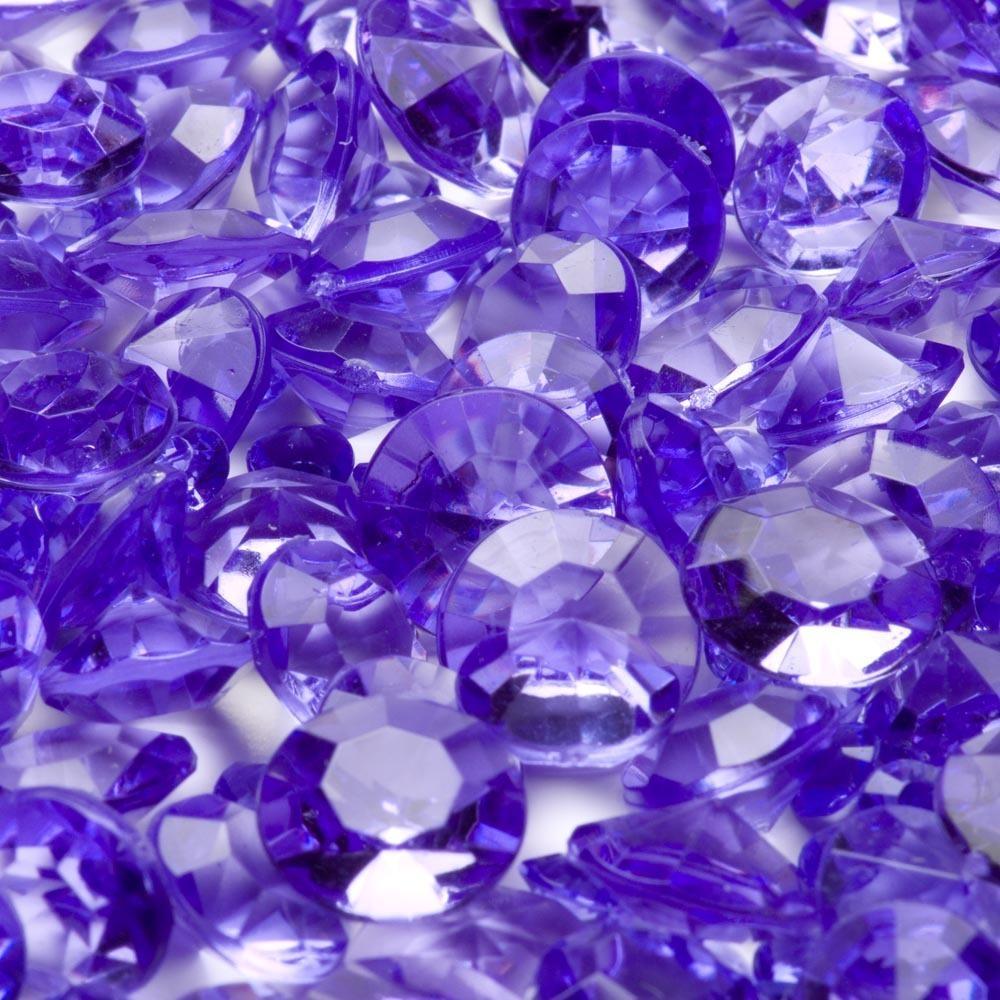 Crystal Diamond Scatters - Purple